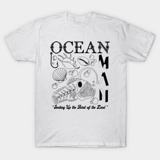 "Ocean Man" Ween Design T-Shirt